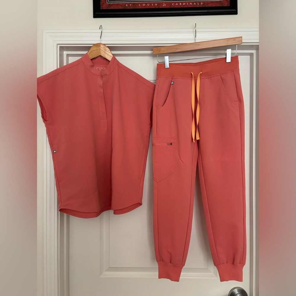 Figs brand scrubs - selling as a set. NEVER BEEN WORN.